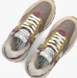 DAMES VOILE BLANCHE e lage sneakers qwark hype