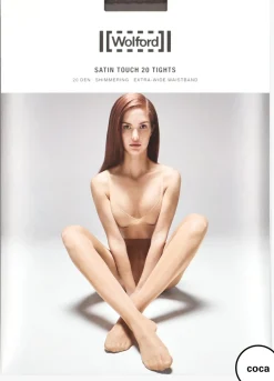 DAMES WOLFORD e panty's satin touch 20 tights