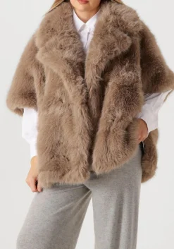 DAMES ALTER EGO faux fur jas elin
