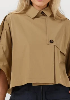 DAMES CO'COUTURE trenchcoats francis crop cape jacket