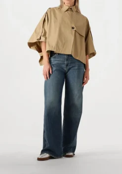 DAMES CO'COUTURE trenchcoats francis crop cape jacket