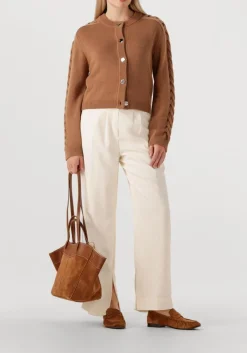 DAMES DANTE6 trui haby braided cardigan