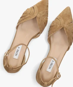 DAMES NOTRE-V platte sandalen 12264