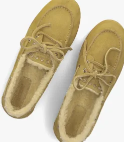 DAMES POSA loafers deck loafer shearling