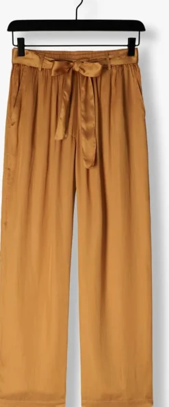 DAMES SUMMUM pantalon pants solid satin