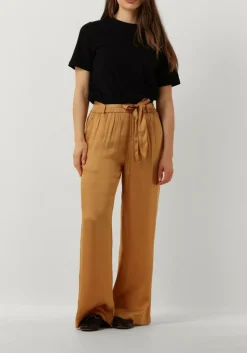 DAMES SUMMUM pantalon pants solid satin