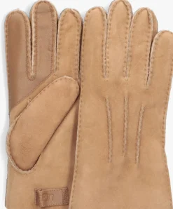 Heren UGG handschoenen contrast sheepskin tech glove
