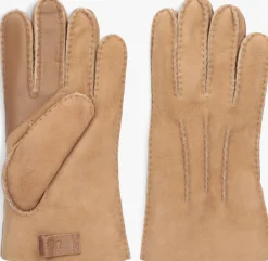 Heren UGG handschoenen contrast sheepskin tech glove