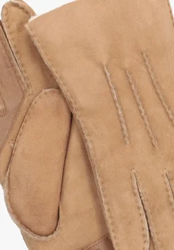 Heren UGG handschoenen contrast sheepskin tech glove