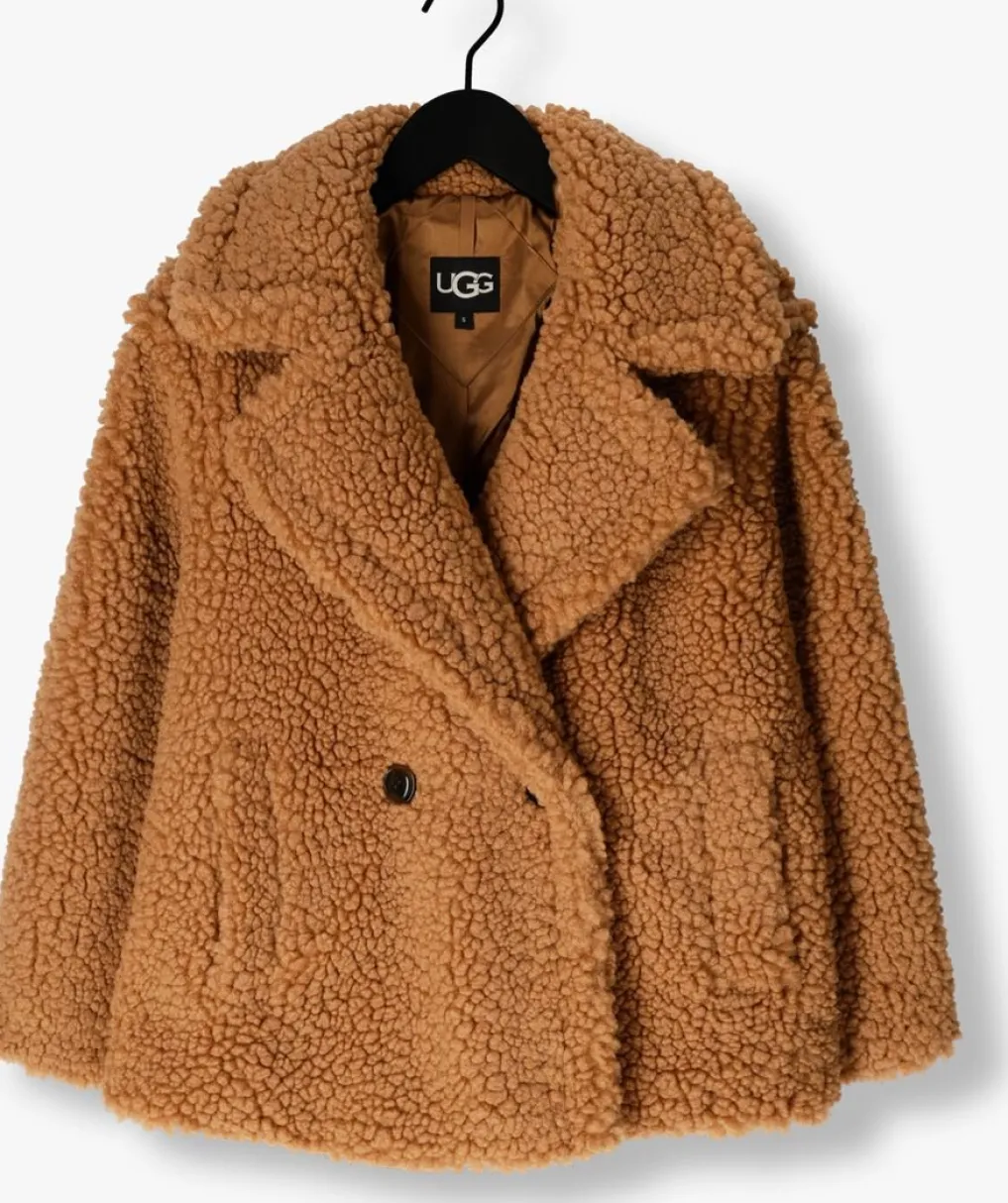 DAMES UGG teddy jas gertrude short teddy coat