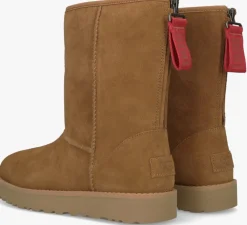 DAMES UGG vachtlaarzen w classic short logo zip
