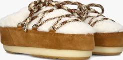 DAMES MOON BOOT vachtlaarzen mule shearling