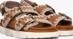 DAMES MOU platte sandalen new bio 02