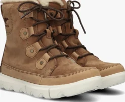 DAMES SOREL vachtlaarzen explorer ii joan faux fur wp