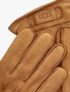 Heren UGG handschoenen point leather glove