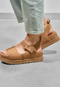 DAMES UGG platte sandalen w goldenstar hi