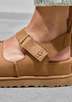 DAMES UGG platte sandalen w goldenstar hi