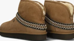 DAMES UGG vachtlaarzen classic mini crescent