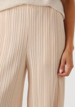 DAMES FORTE FORTE wijde broek poly crepe plisse' regular waist pants