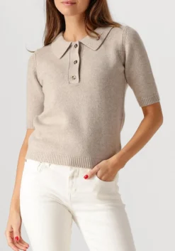 DAMES HERSKIND top alberto knit polo blouse