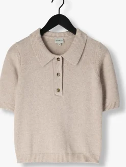 DAMES HERSKIND top alberto knit polo blouse