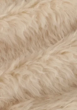 DAMES STAND STUDIO faux fur jas nicole coat