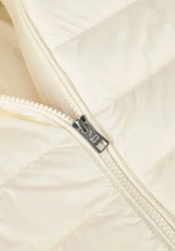 DAMES WOOLRICH leren jas quilted hooded jacket