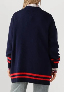 DAMES ALIX THE LABEL e vest ladies knitted fluffy knit cardigan