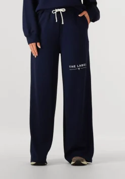 DAMES ALIX THE LABEL e wijde broek ladies knitted wide leg scuba pants