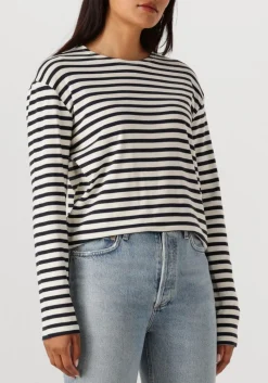 DAMES CLOSED e trui basic long sleeve st striped