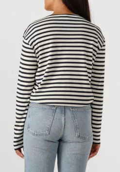 DAMES CLOSED e trui basic long sleeve st striped