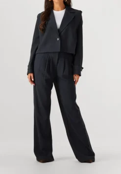 DAMES CO'COUTURE e pantalon marin pleat long pant