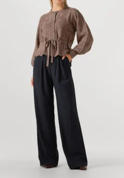 DAMES CO'COUTURE e pantalon marin pleat long pant