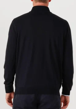 Heren FILIPPO DE LAURENTIIS e trui mezza zip ml r.merino