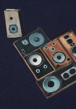 Heren FILLING PIECES e t-shirt t-shirt speaker wall