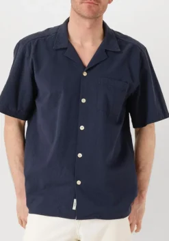 Heren FORÉT e forét casual overhemd hush seersucker ss shirt
