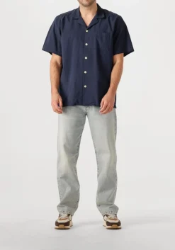 Heren FORÉT e forét casual overhemd hush seersucker ss shirt