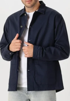 Heren FORÉT e forét overshirts rowan logo overshirt