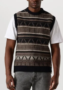 Heren FORÉT e forét spencer cone jacquard vest
