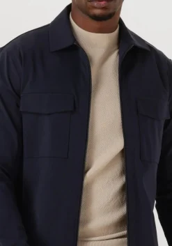 Heren GENTI e overshirt oaks shirt jacket zip