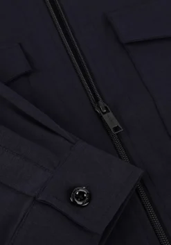 Heren GENTI e overshirt oaks shirt jacket zip