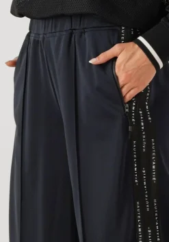 DAMES HAUTE L'AMITIÉ e haute l'amitié wijde broek logo tape track tall pant