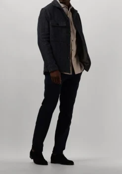 Heren PROFUOMO e overshirt overshirt twill n