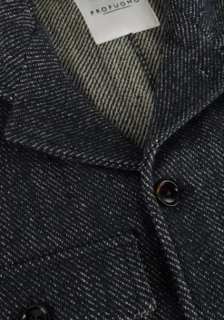 Heren PROFUOMO e overshirt overshirt twill n