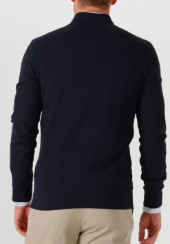 Heren PROFUOMO e trui pullover half zip twinkle slub