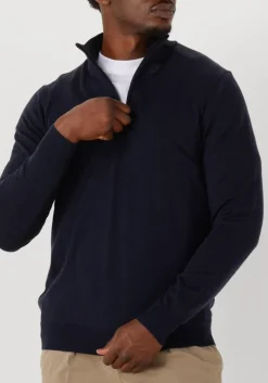 Heren PROFUOMO e trui pullover half zip merino