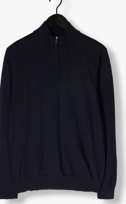 Heren PROFUOMO e trui pullover half zip merino