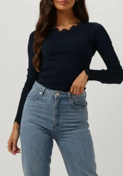 DAMES ROSEMUNDE e top babette silk t-shirt lace