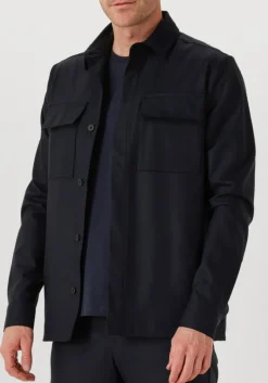 Heren WAHTS e overshirt ewen stretch wool