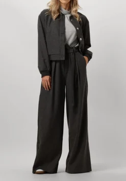 DAMES AIMEE THE LABEL donkergrijze broeken mayumia